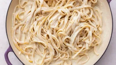 Creamy Vegan Alfredo (Tofu Pasta Sauce)