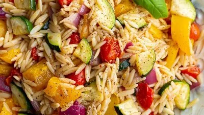Roasted Vegetable Pasta Salad