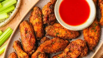 Crispy Oven-Baked Chicken Wings