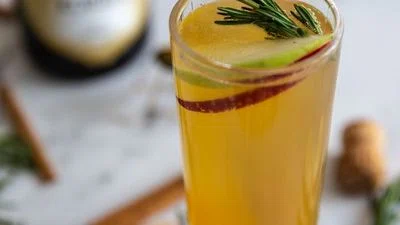 Apple Cider Mimosa