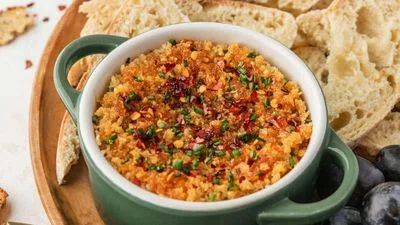 Crispy Baked Boursin Cheese (No Dredging!)