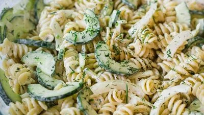 Cucumber Pasta Salad