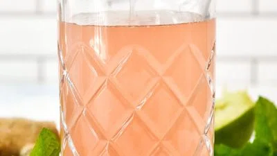 Make-Ahead Ginger Lime Syrup