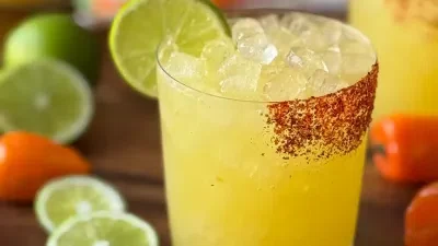 Pineapple Habanero Margaritas (Batch Cocktail)
