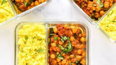 Zucchini Chickpea Curry