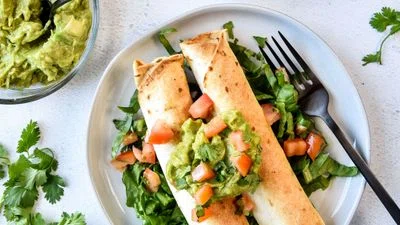Air Fryer Chicken Taquitos