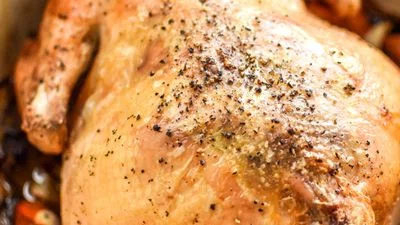 Simple Whole Roast Chicken