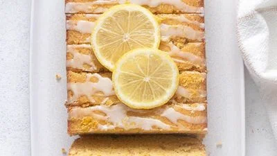 Almond Flour Lemon Loaf Cake