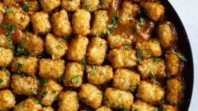 Vegan Tater Tot Casserole