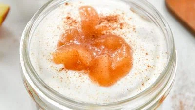 Cinnamon Apple Whipped Yogurt Cups