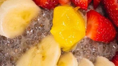 Banana Chia Seed Pudding