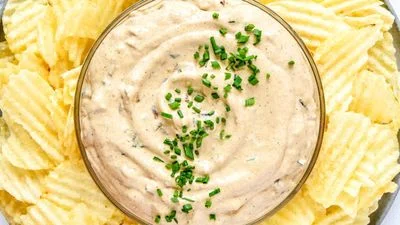Homemade Roasted Onion Dip