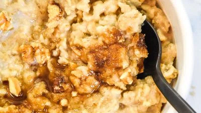 Instant Pot Maple Brown Sugar Oatmeal