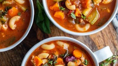 Vegan Minestrone Soup