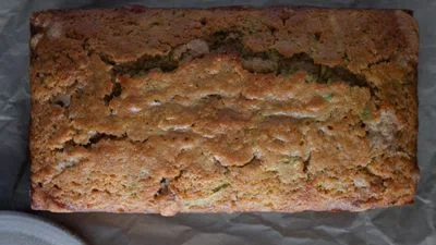 Moist Zucchini Bread with Cinnamon Cardamom Streusel