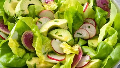 Butter Lettuce Salad with Avocado