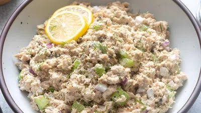 Easy Canned Salmon Salad