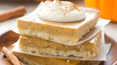 Easy Pumpkin Pie Bars