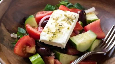 Horiatiki Salad (Greek Village Salad)