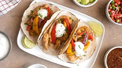 Easy Air Fryer Chicken Fajitas Recipe