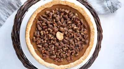 Pumpkin Pecan Pie