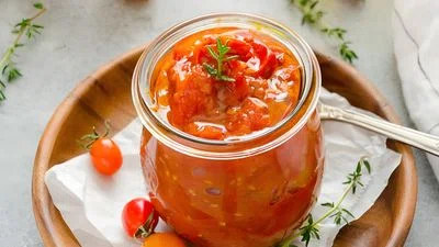 Small Batch Cherry Tomato Jam