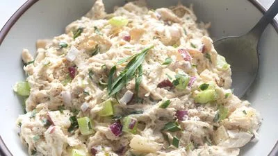 Tarragon Chicken Salad with Apples
