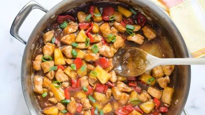 Honey Pineapple Teriyaki Chicken