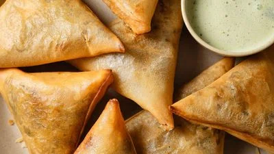Crispy Keema Samosa Recipe (Easy Folding!)