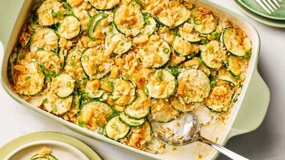 This Zucchini Casserole Turns Summer’s Most Abundant Vegetable Into Comfort Food