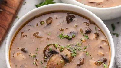 Dairy-Free Cream of Mushroom Soup Recipe