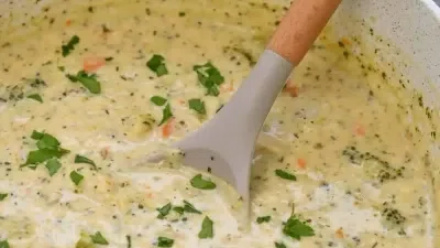 Broccoli Cauliflower Soup