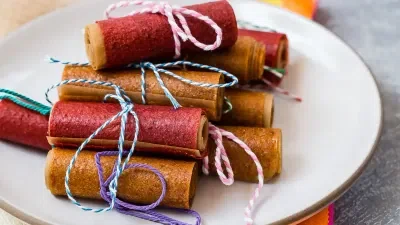 Strawberry Fruit Leather – Oven Method