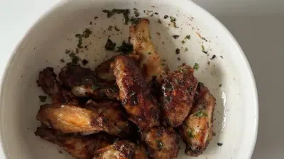 Air Fryer Lemon Pepper Wings