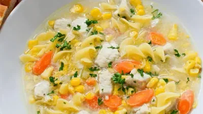 Chicken Corn Noodle Soup