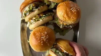 Big Mac Sliders with Homemade Slider Buns