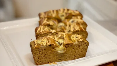 High Protein Peanut Butter Banana Bread