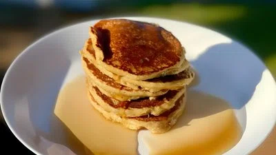 Oatmeal Protein Pancakes