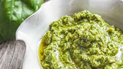 Walnut Basil Pesto