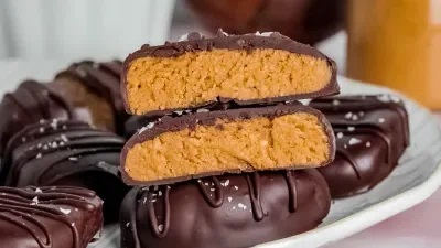 Healthy Reese's Eggs