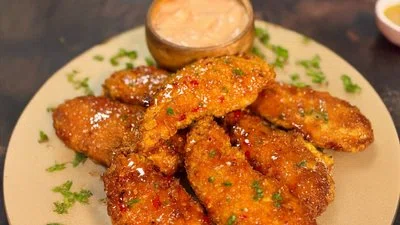 High Protein Bang Bang Chicken Tenders