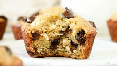 Chocolate Chip Banana Muffins