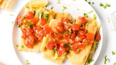 Instant Pot Tamales without Lard