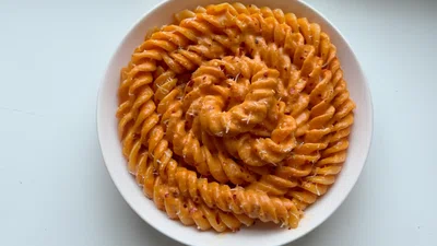 Spicy Gochujang Pasta with Colonne Pompeii