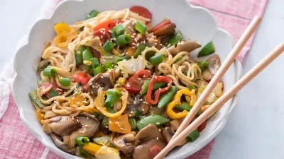 Ramen Noodle Stir Fry