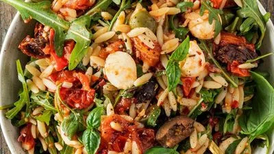 Mediterranean Orzo Salad