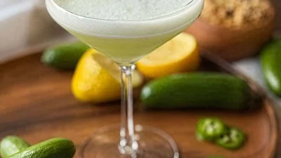 Cucumber Jalapeño Fizz