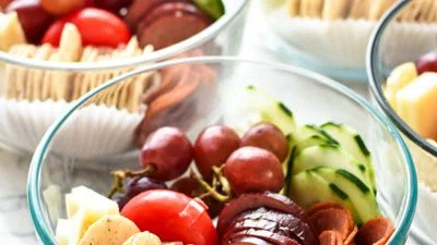 How to Turn Cheese and Crackers into DIY Adult Lunchables