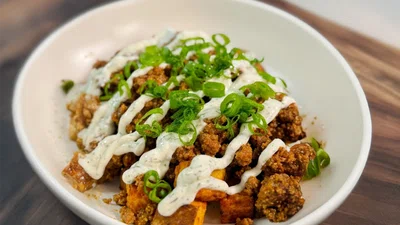 High-Protein Garlic Butter Beef & Potato Bowl