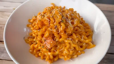 Lobster Fusilli Lunghi in Pink Vodka Sauce